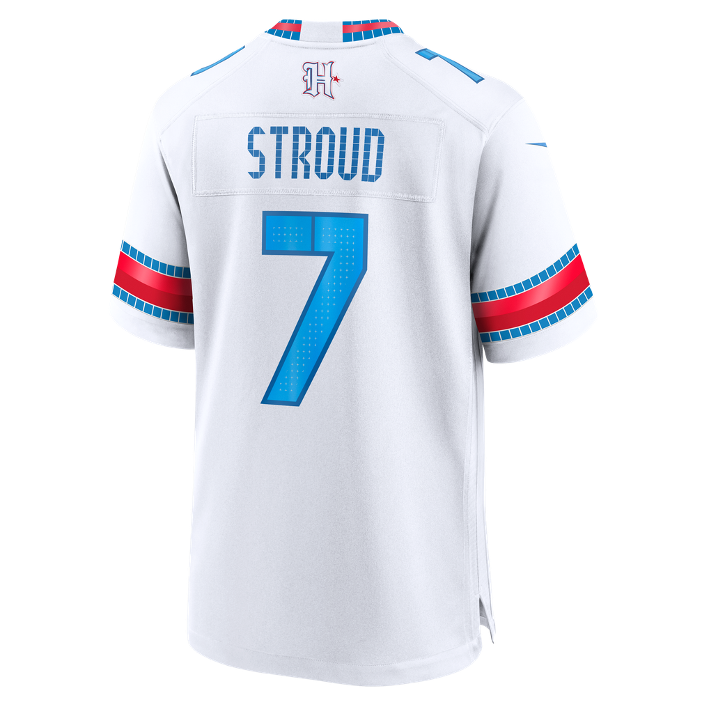 CJ Stroud Houston Texans Rivalry NFL Game Jersey Nike White