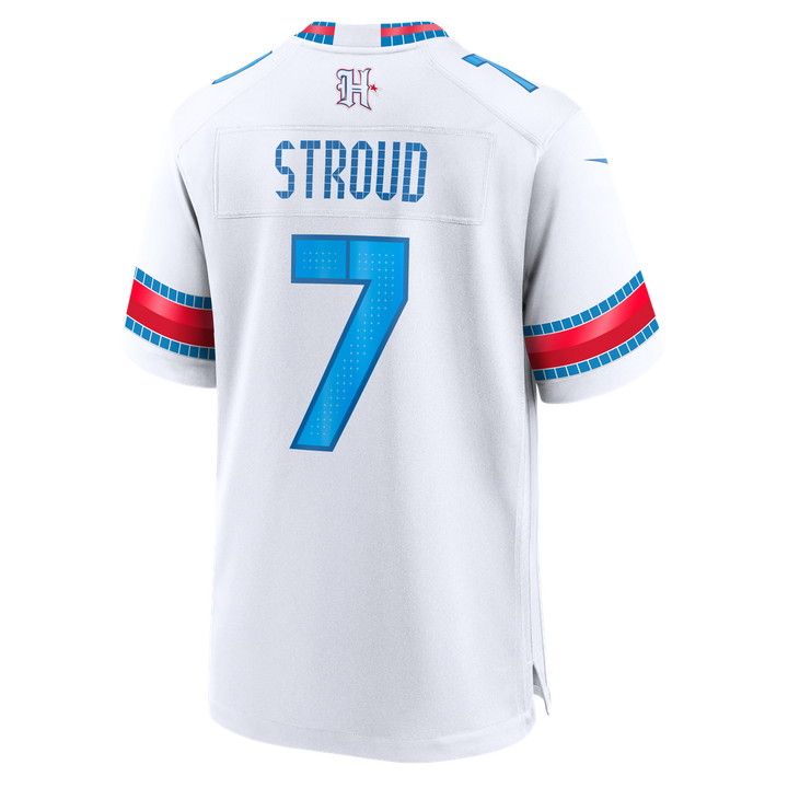CJ Stroud Houston Texans Rivalry NFL Game Jersey Nike White