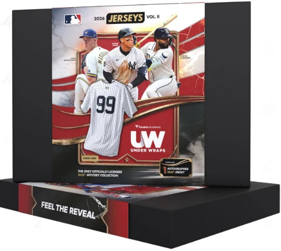 2026 Under Wraps MLB Jerseys Vol. II Fanatics Authentic
