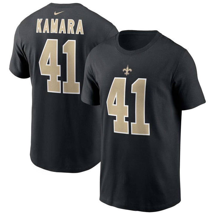 Nike - NFL Name &amp; Number Tee - New Orleans Saints - Alvin Kamara