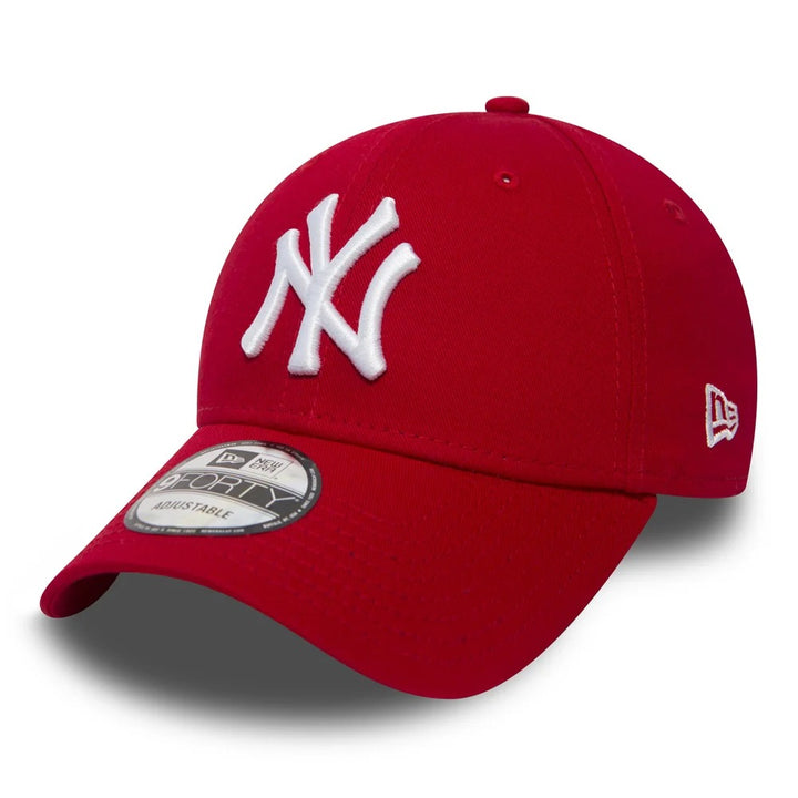 New York Yankees League Essential 9FORTY Strapback New Era Red/White YOUTH