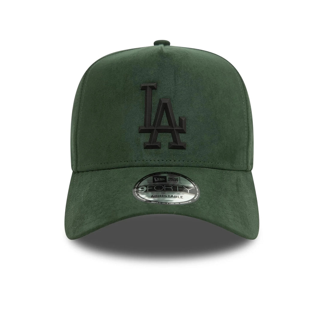 Los Angeles Dodgers MLB Eframe Suede Snapback New Era Green