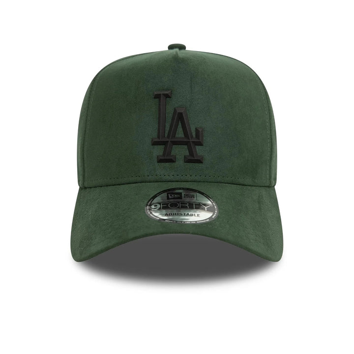 Los Angeles Dodgers MLB Eframe Suede Snapback New Era Green