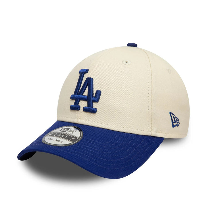 Los Angeles Dodgers MLB Colour Block 9Forty Strapback New Era Cream/Blue