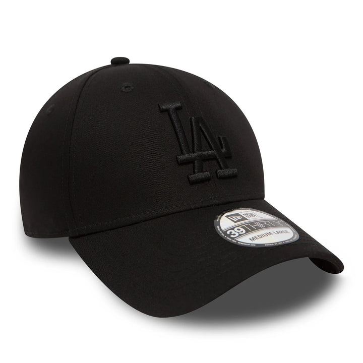Los Angeles Dodgers MLB League Essential 39THIRTY Fitted Black/Black