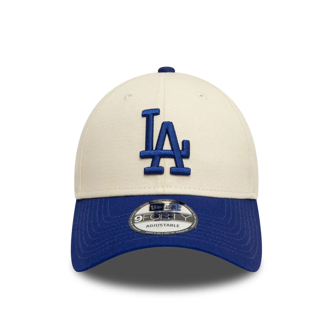 Los Angeles Dodgers MLB Colour Block 9Forty Strapback New Era Cream/Blue