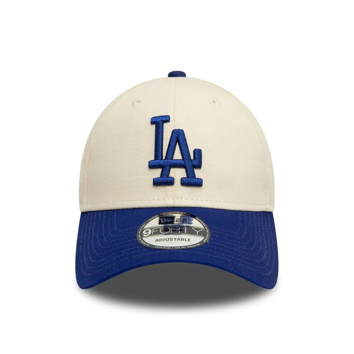 Los Angeles Dodgers MLB Colour Block 9Forty Strapback New Era Cream/Blue