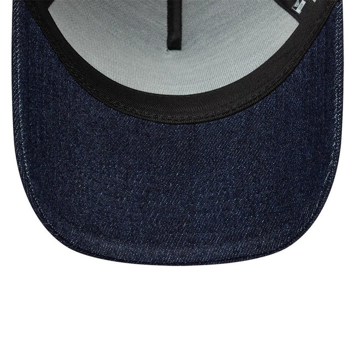 New Era Patch Denim E-frame Trucker Snapback Navy/Cream