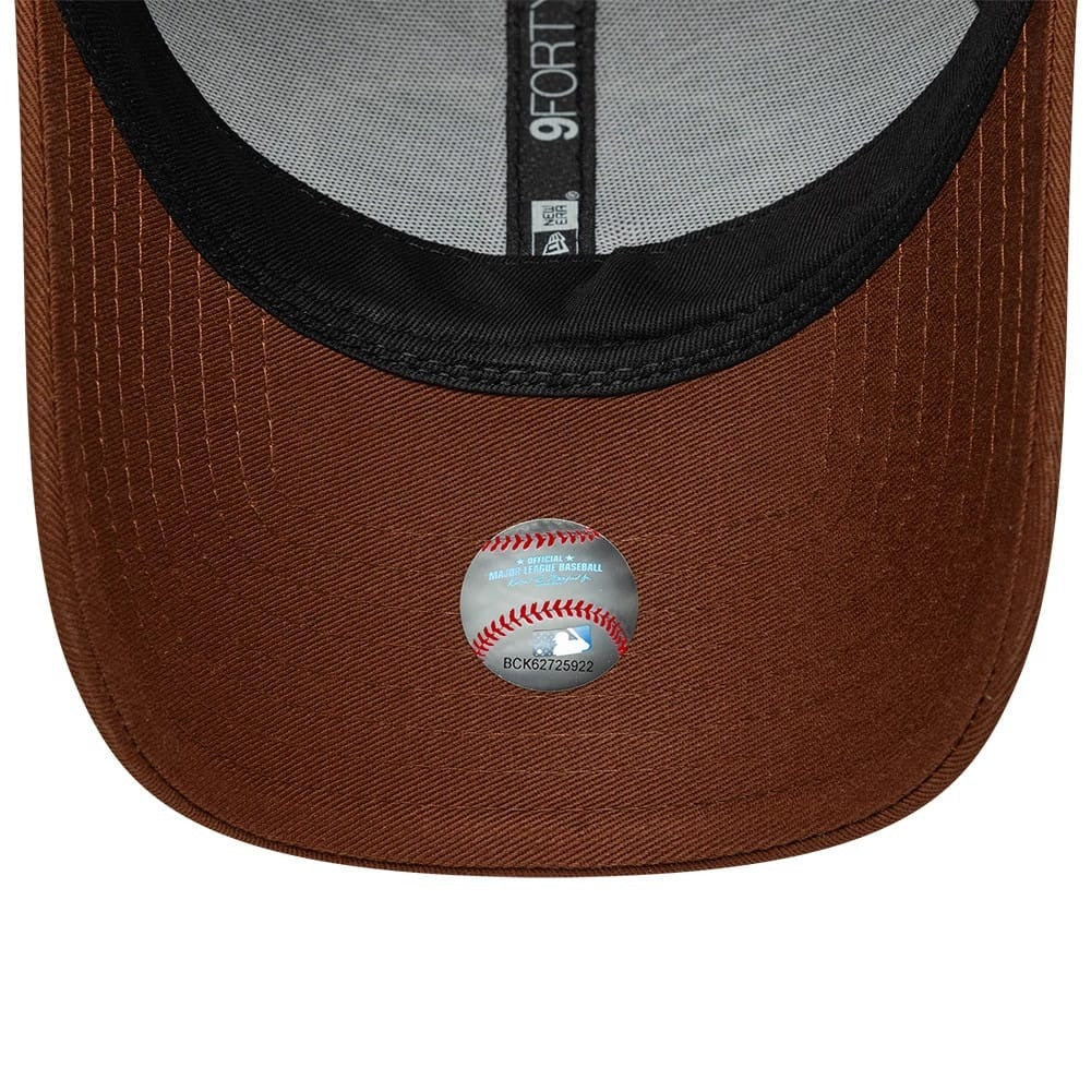 Detroit Tigers MLB Patch 9FORTY Strapback New Era Brown