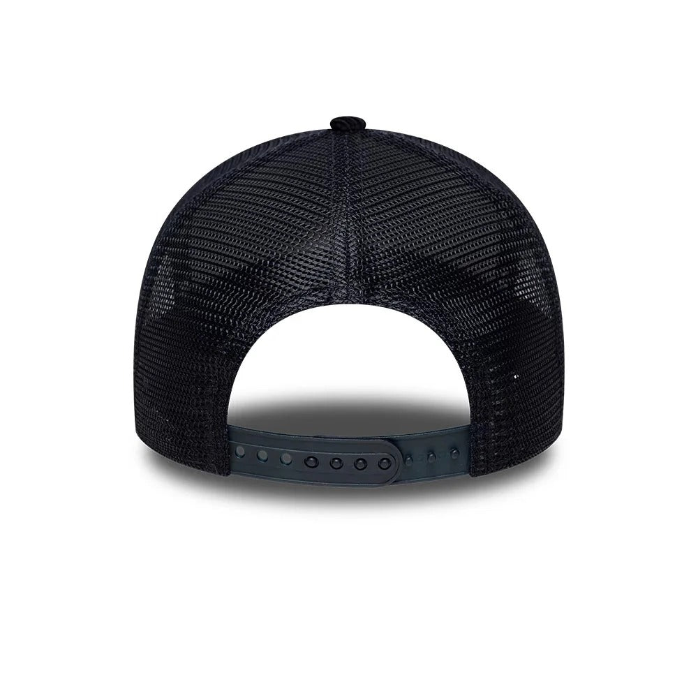 New Era Tonal Cord E-frame Trucker Snapback Navy