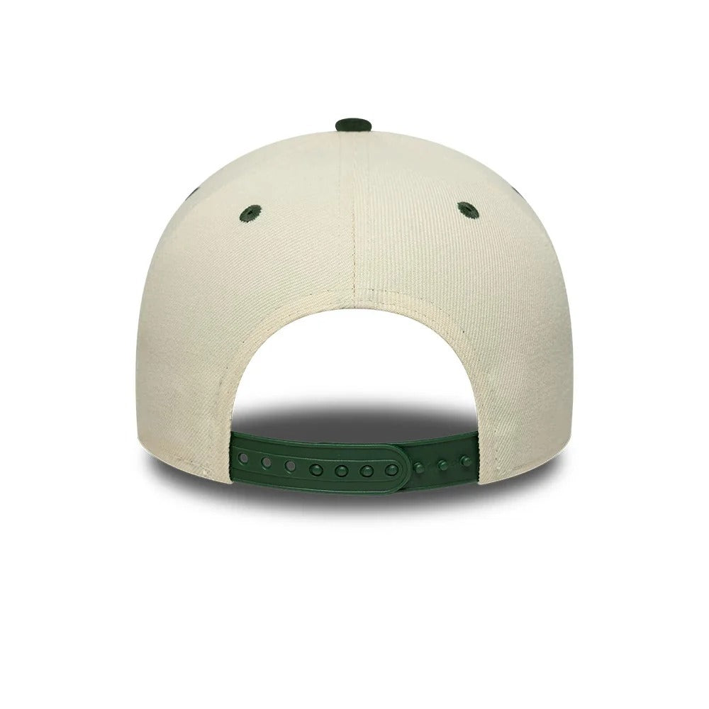 New York Yankees MLB Wordmark Suede EFRAME New Era Cream/Green