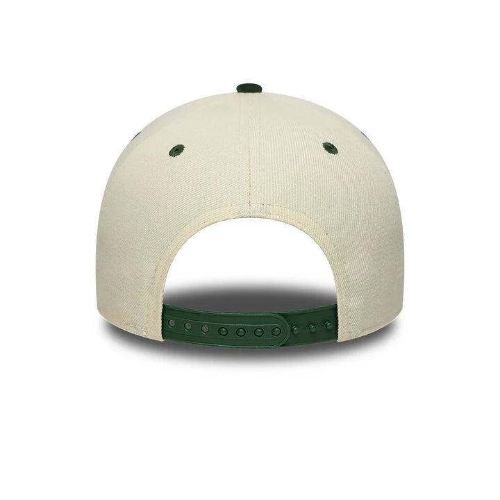 New York Yankees MLB Wordmark Suede EFRAME New Era Cream/Green
