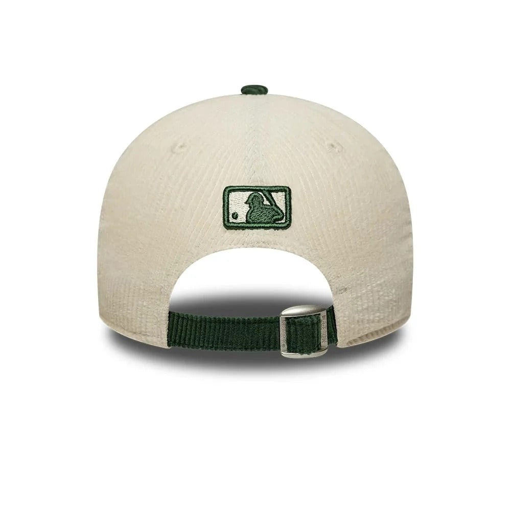 Los Angeles Dodgers MLB Cord 9FORTY M-Crown Strapback New Era Cream/Green