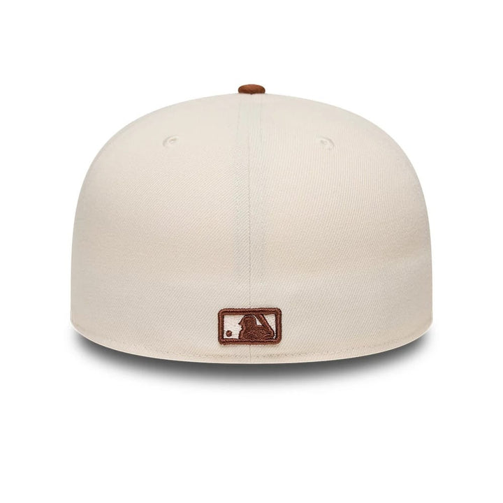 New York Yankees MLB League Essential 59FIFTY Fitted New Era Cream/Brown