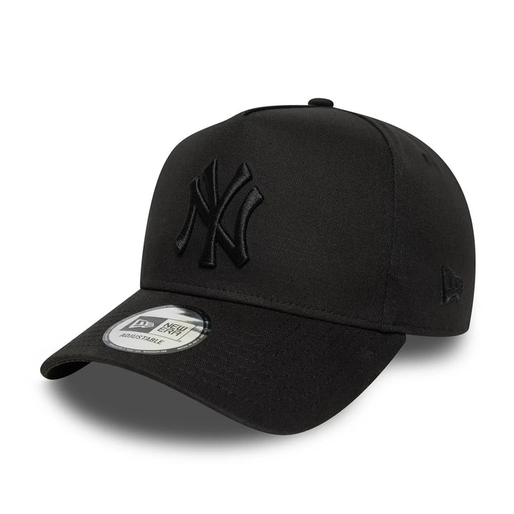 New York Yankees MLB League Essential Eframe Snapback New Era Black/Black