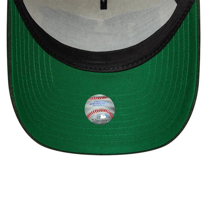New York Yankees MLB Wordmark Suede EFRAME New Era Cream/Green