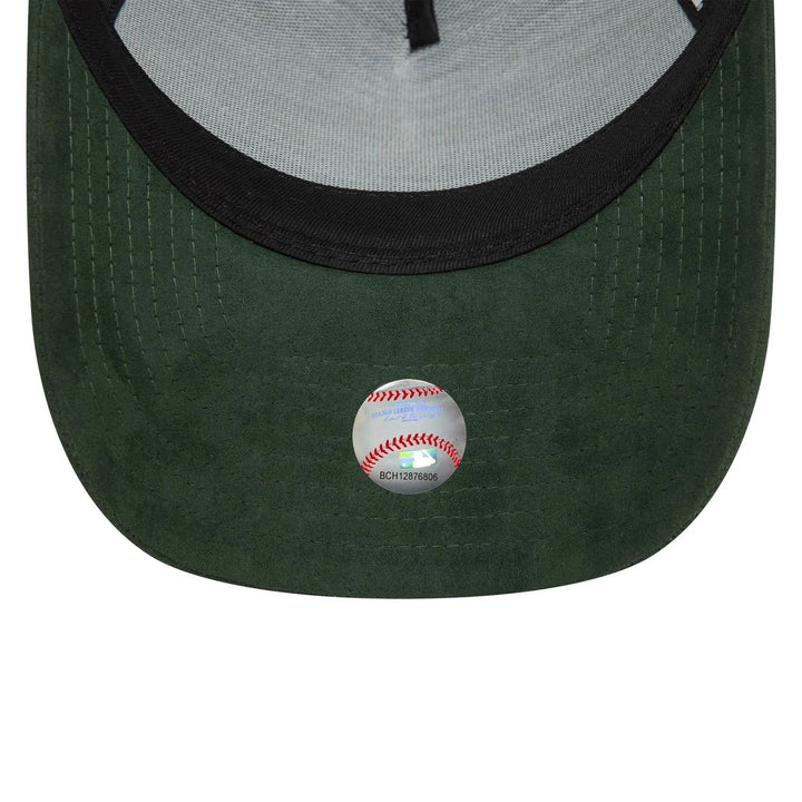 Los Angeles Dodgers MLB Eframe Suede Snapback New Era Green