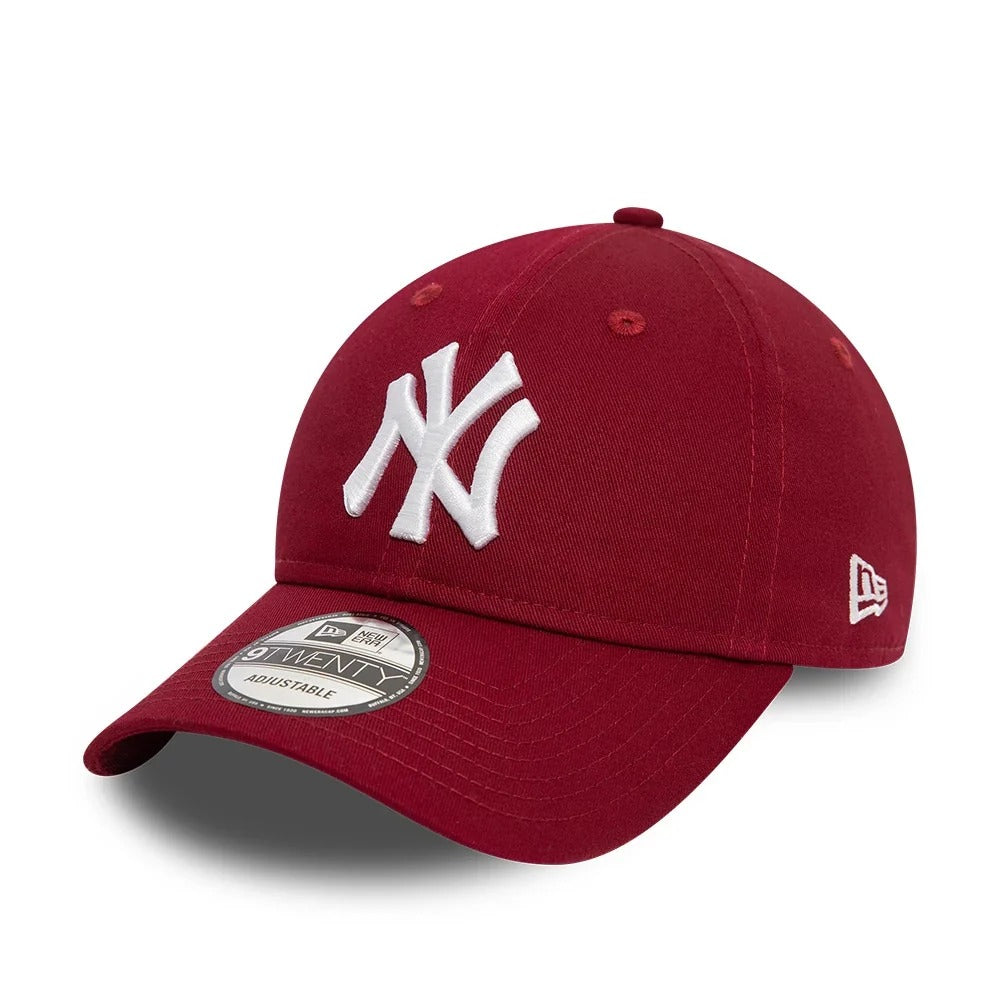 New York Yankees MLB League Essential 9Twenty Strapback New Era Burgundy/White