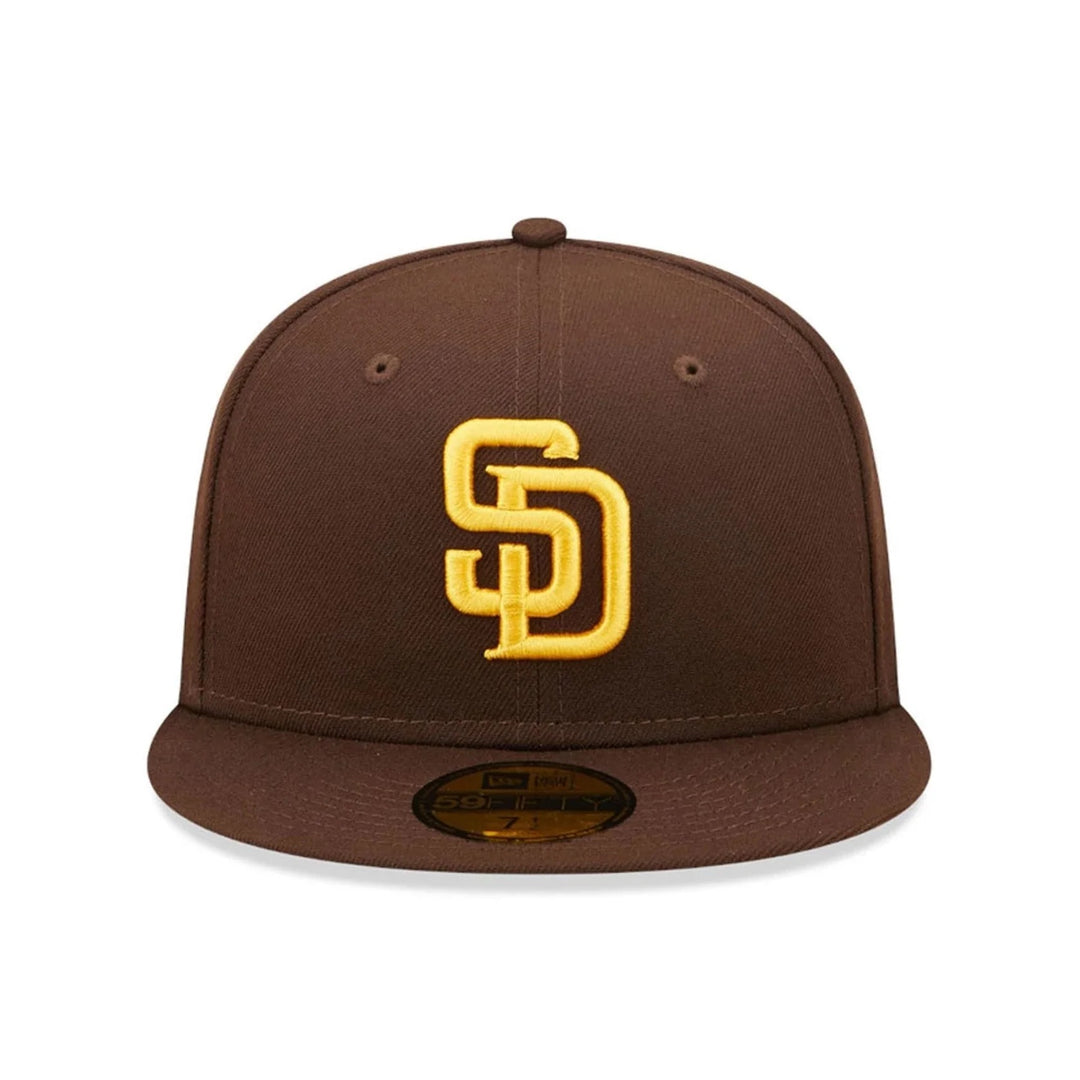 San Diego Padres MLB AC Perf League Essential 59Fifty New Era Brown/Gold