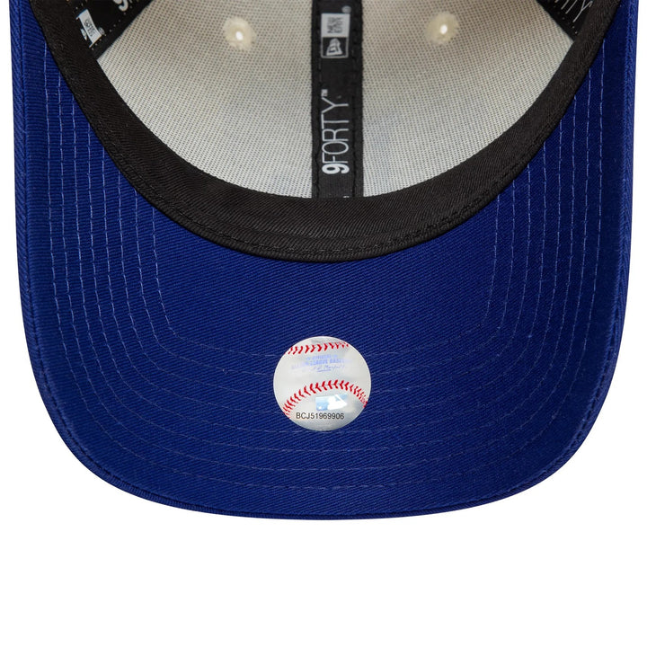 Los Angeles Dodgers MLB Colour Block 9Forty Strapback New Era Cream/Blue