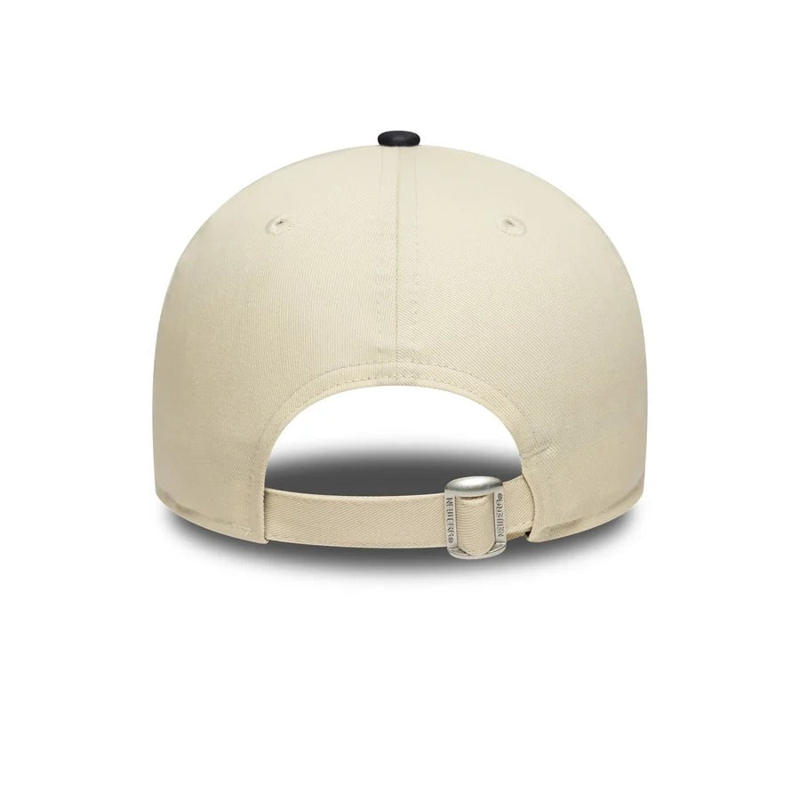 New York Yankees MLB Colour Block 9Forty Strapback New Era Cream/Navy