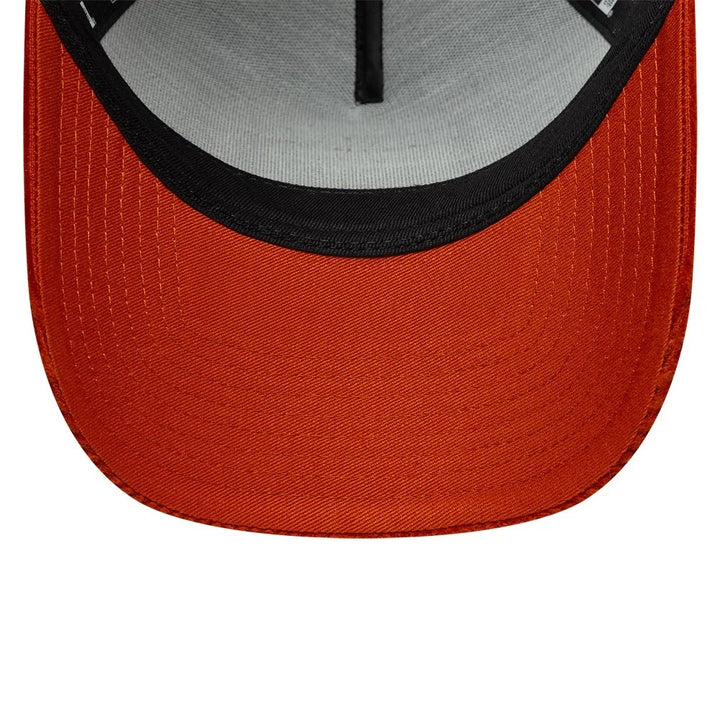 New Era Patch Cord E-frame Trucker Snapback Navy/Orange