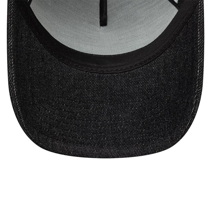 New Era Patch Denim E-frame Trucker Snapback Black
