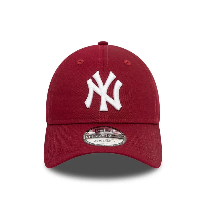 New York Yankees MLB League Essential 9Twenty Strapback New Era Burgundy/White