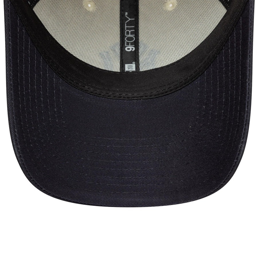 New York Yankees MLB Colour Block 9Forty Strapback New Era Cream/Navy