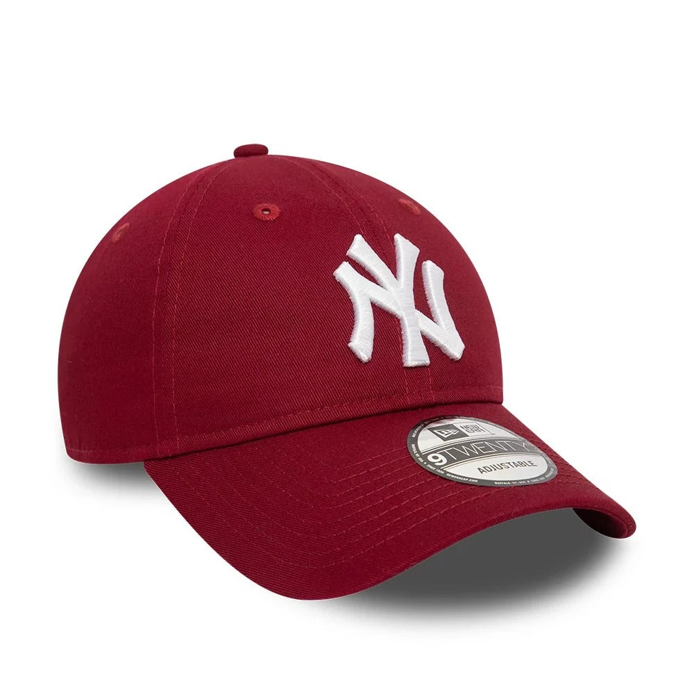 New York Yankees MLB League Essential 9Twenty Strapback New Era Burgundy/White