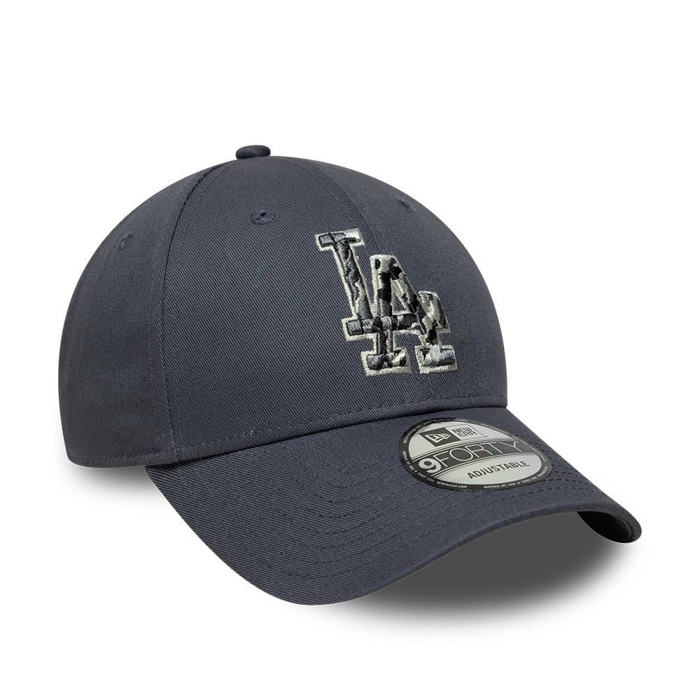 Los Angeles Dodgers MLB 9FORTY Outline Strapback New Era Camo/Grey