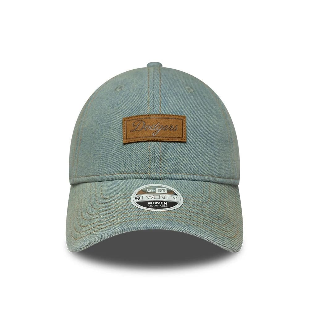 Los Angeles Dodgers Women Denim 9TWENTY Strapback New Era Light Blue