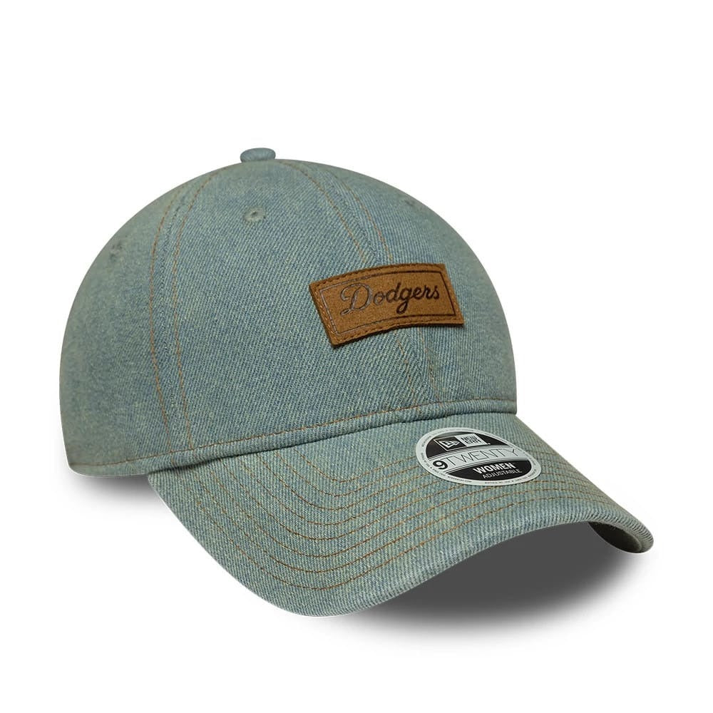 Los Angeles Dodgers Women Denim 9TWENTY Strapback New Era Light Blue