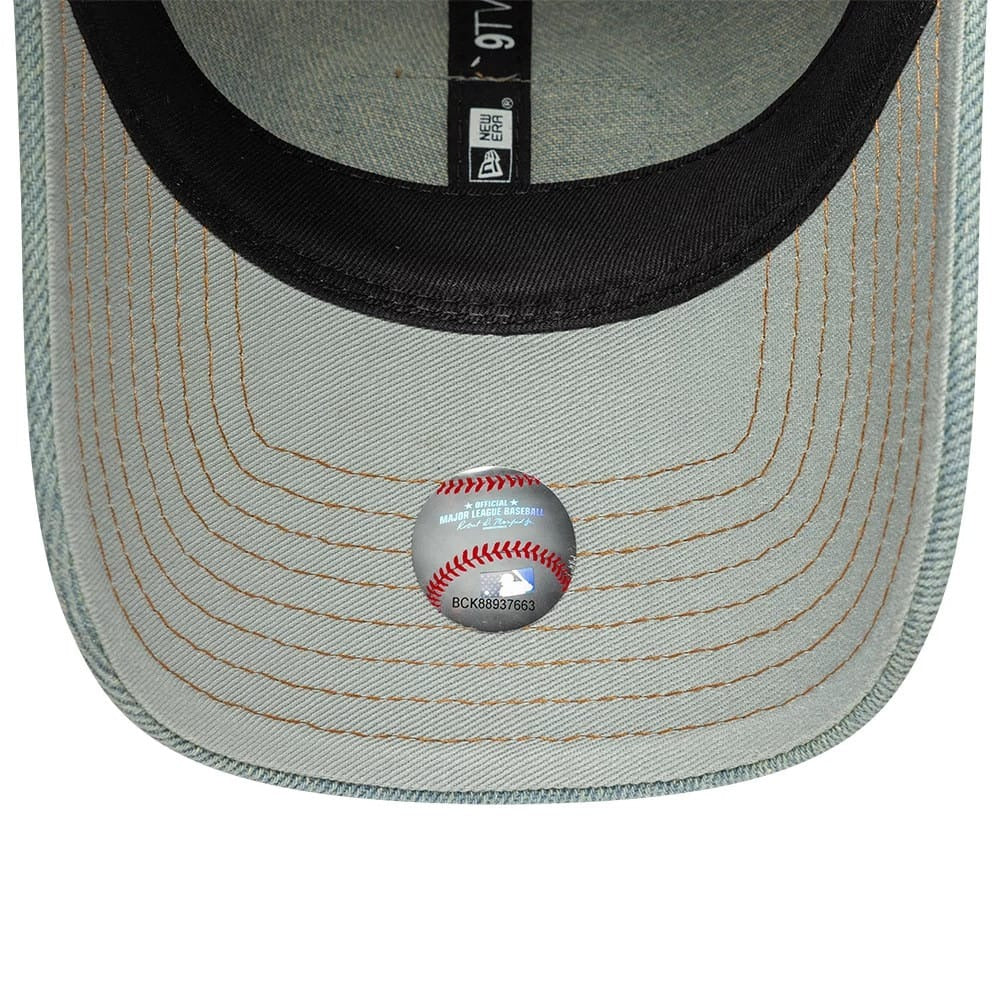 Los Angeles Dodgers Women Denim 9TWENTY Strapback New Era Light Blue
