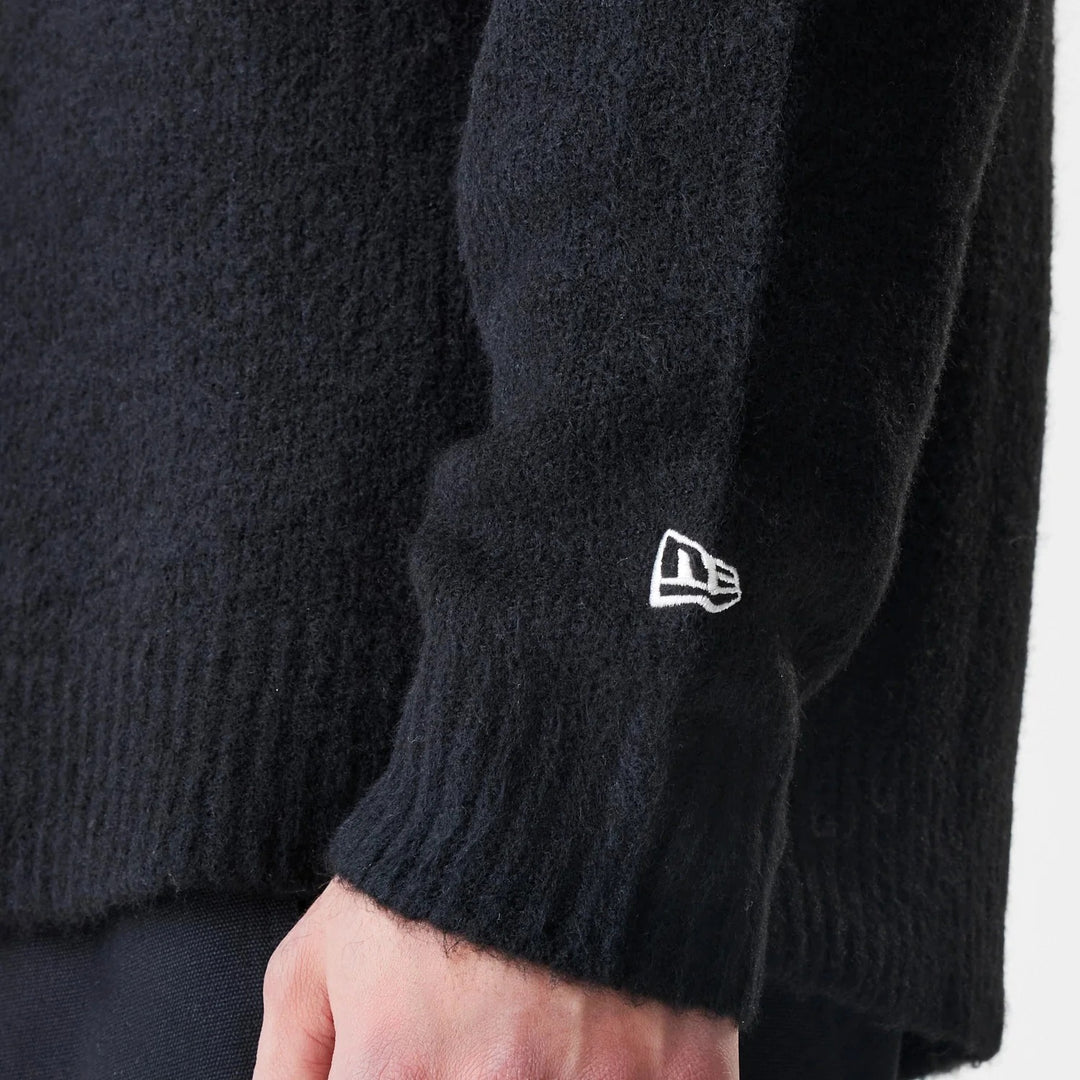Branded New Era Knit Sweater New Era Black