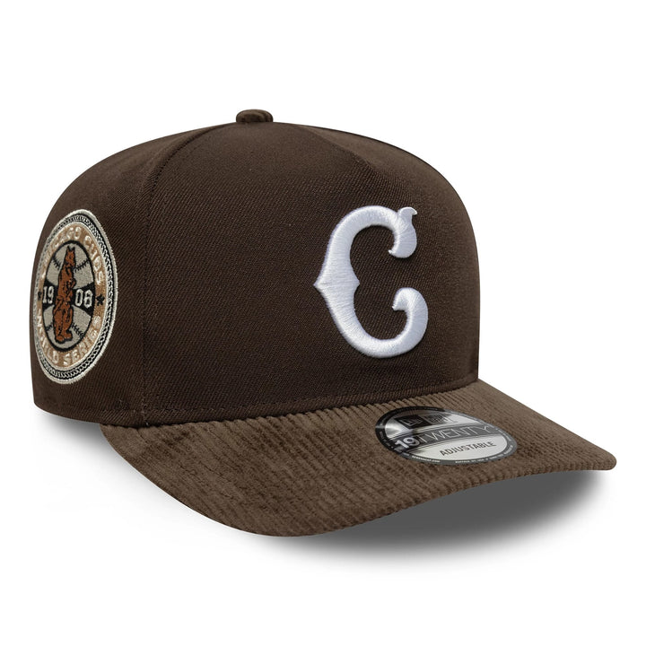 Chicago Cubs MLB World Series Cord 19Twenty Snapback New Era Brown