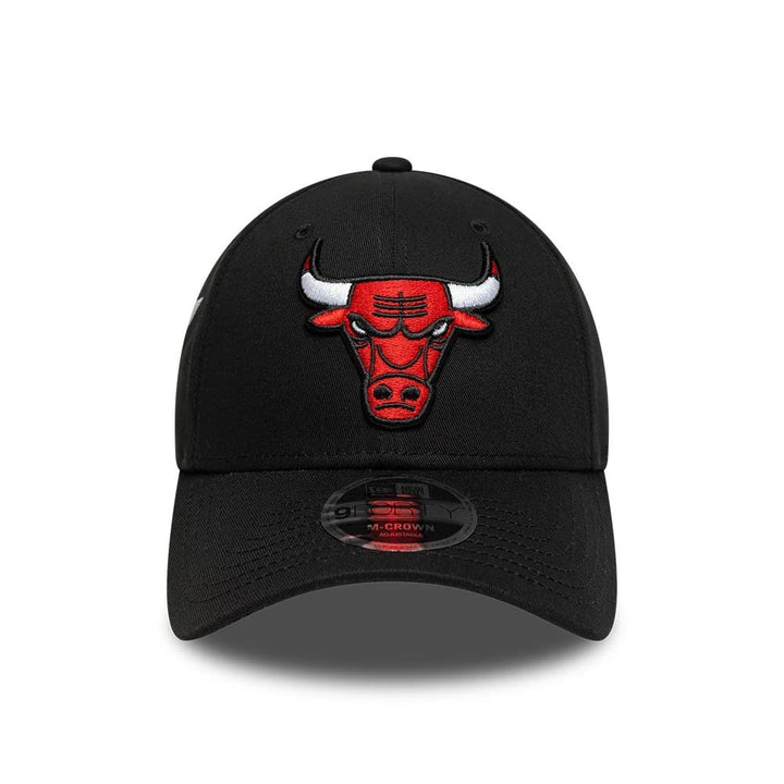 Chicago Bulls NBA Side Script 9FORTY M-Crown Snapback New Era Black