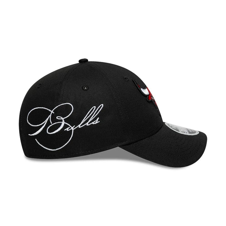 Chicago Bulls NBA Side Script 9FORTY M-Crown Snapback New Era Black