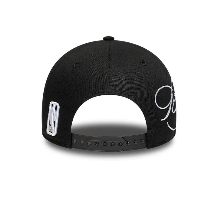 Chicago Bulls NBA Side Script 9FORTY M-Crown Snapback New Era Black