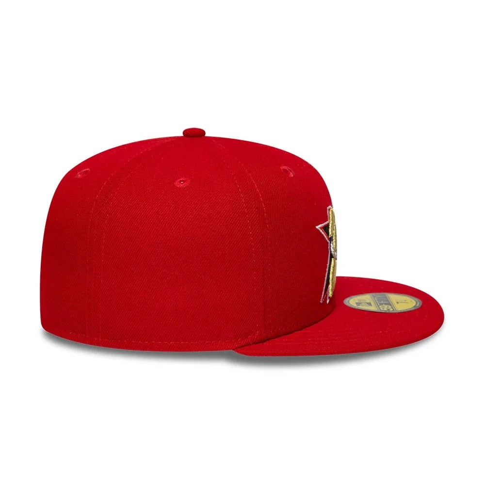 Philadelphia 76ers NBA Hardwood Classic 59FIFTY Fitted New Era Red