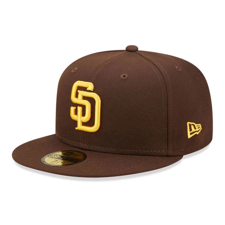 San Diego Padres MLB AC Perf League Essential 59Fifty New Era Brown/Gold