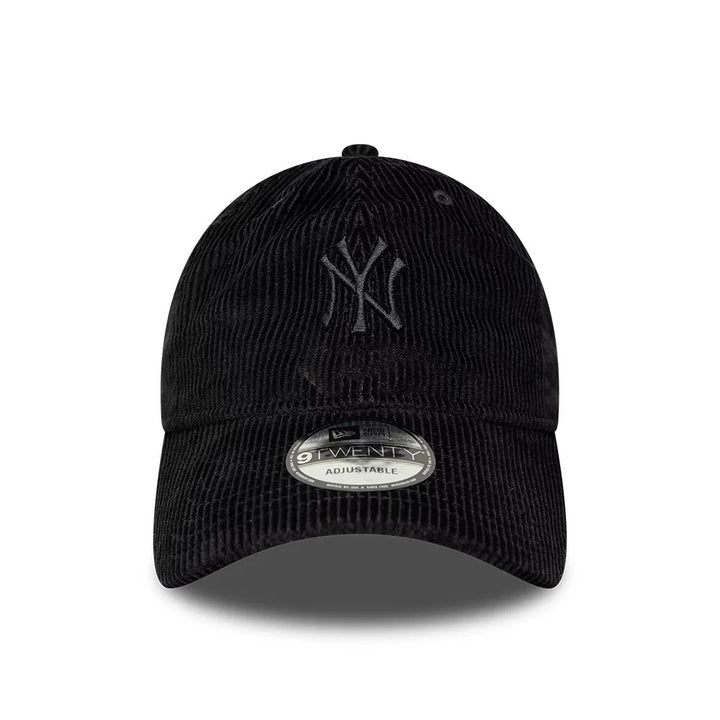 New York Yankees MLB Womens Cord 9FORTY Strapback New Era Black