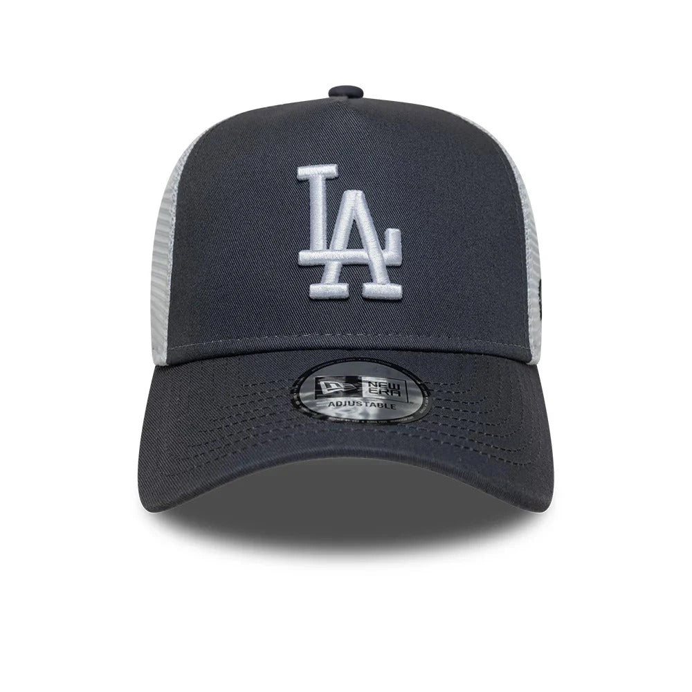 Los Angeles Dodgers MLB League Essential A-frame Trucker 9FORTY Snapback New Era Grey/White