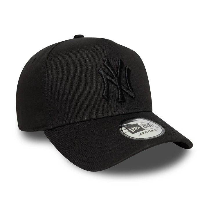 New York Yankees MLB League Essential Eframe Snapback New Era Black/Black