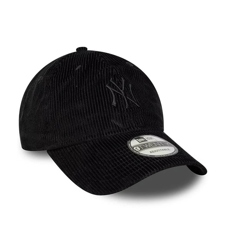 New York Yankees MLB Womens Cord 9FORTY Strapback New Era Black