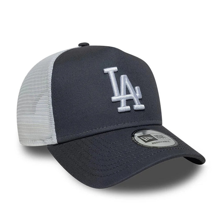 Los Angeles Dodgers MLB League Essential A-frame Trucker 9FORTY Snapback New Era Grey/White