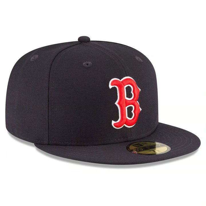 Boston Red Sox MLB World Series Wool 59FIFTY Fitted New Era Navy