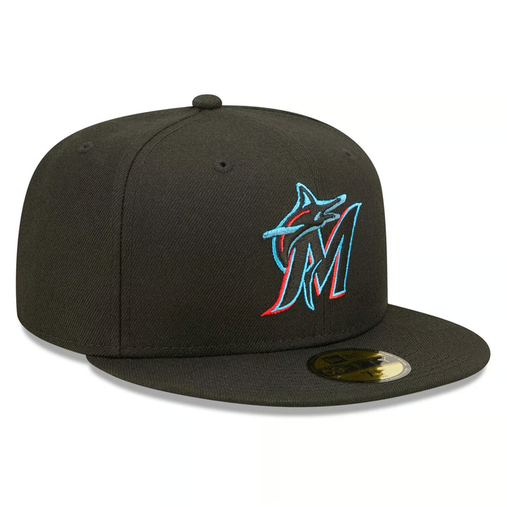 Miami Marlins MLB AC Perf 59FIFTY Fitted New Era Black