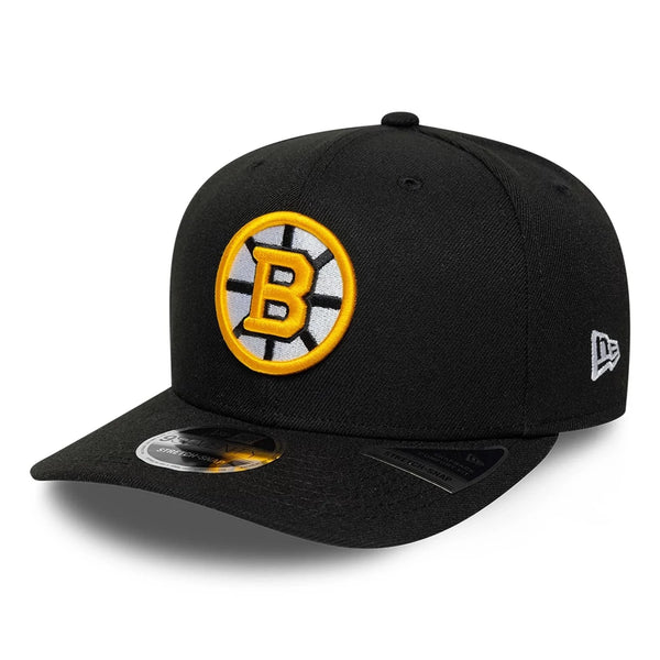 Boston Bruins NHL Team 9Seventy Stretch Snap New Era Black