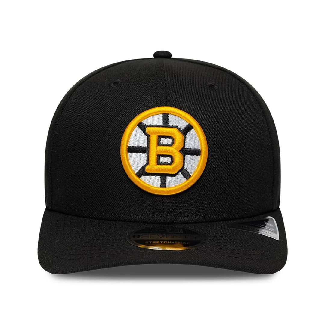 Boston Bruins NHL Team 9Seventy Stretch Snap New Era Black